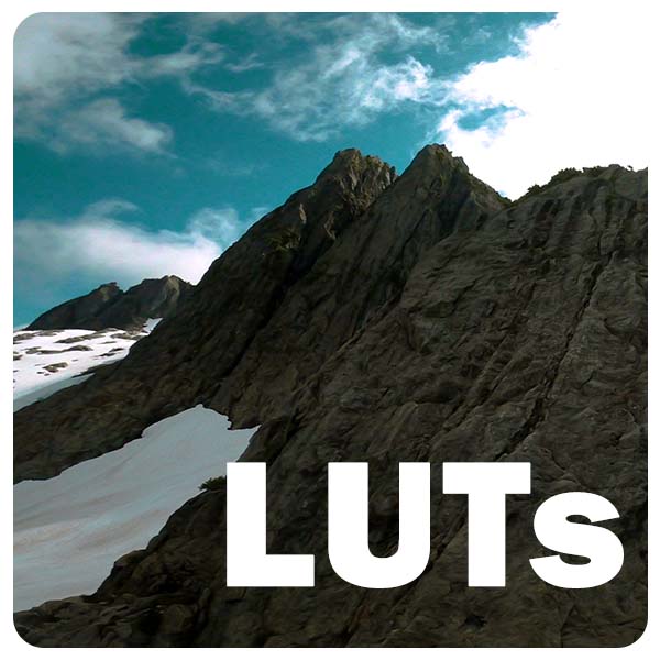 LUT for gopro hero color grading