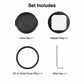 GoPro Mission 1 / 1 Pro Close Focus Lens + 58mm Filter Adapter